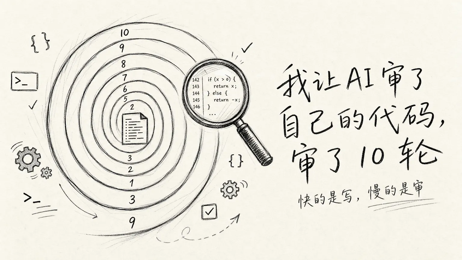 我让 AI 审了自己的代码，审了 10 轮