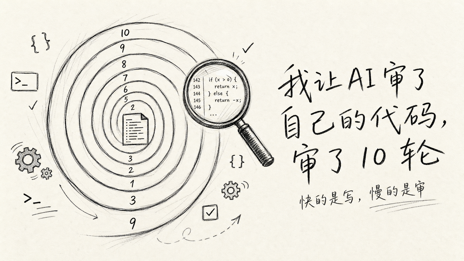 我让 AI 审了自己的代码，审了 10 轮