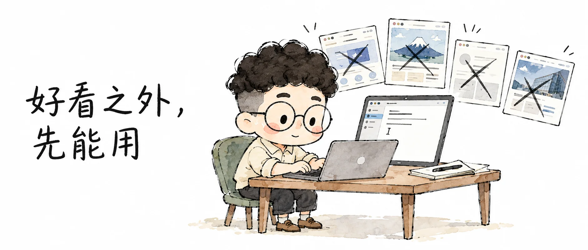 AI 做的四版落地页，为什么全被弃用