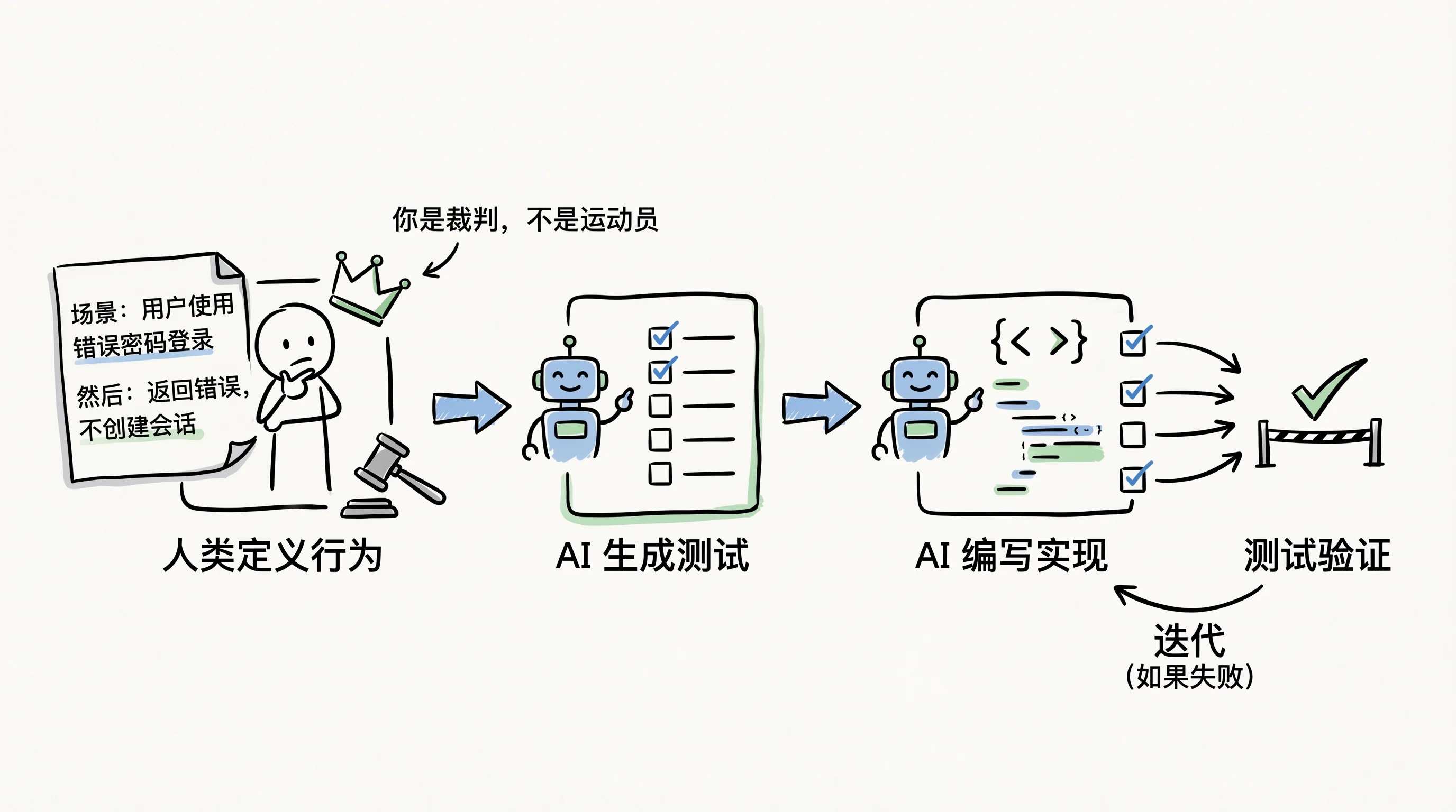 先写验收标准,再让 AI 写代码