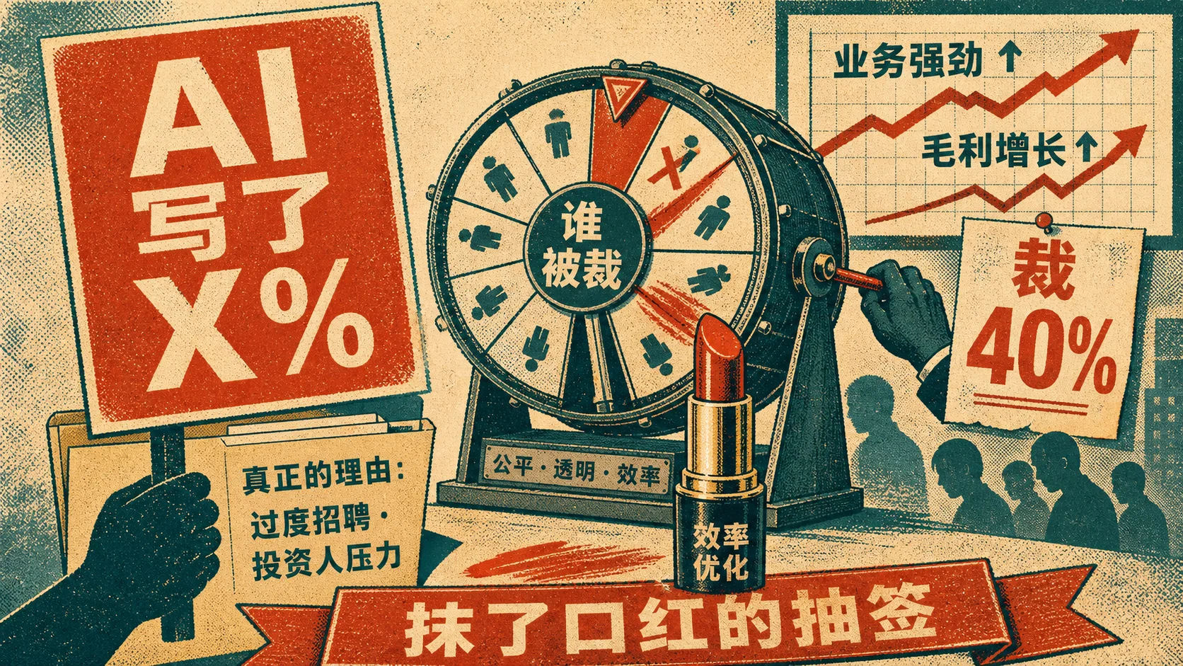 抹了口红的抽签