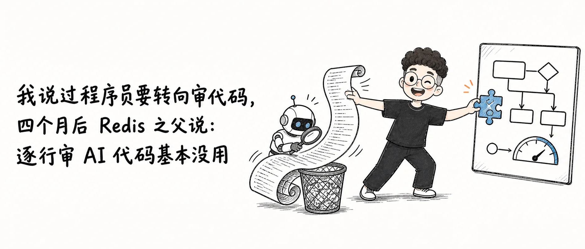 封面:控制思想而不是逐行审 AI 代码