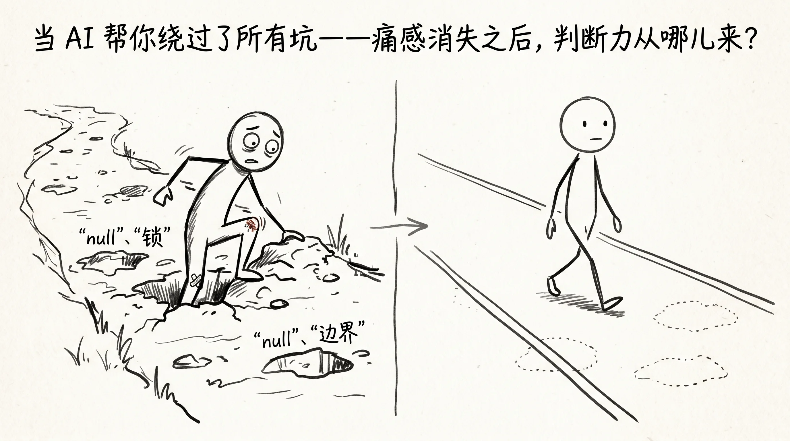 AI 正在把坑填平